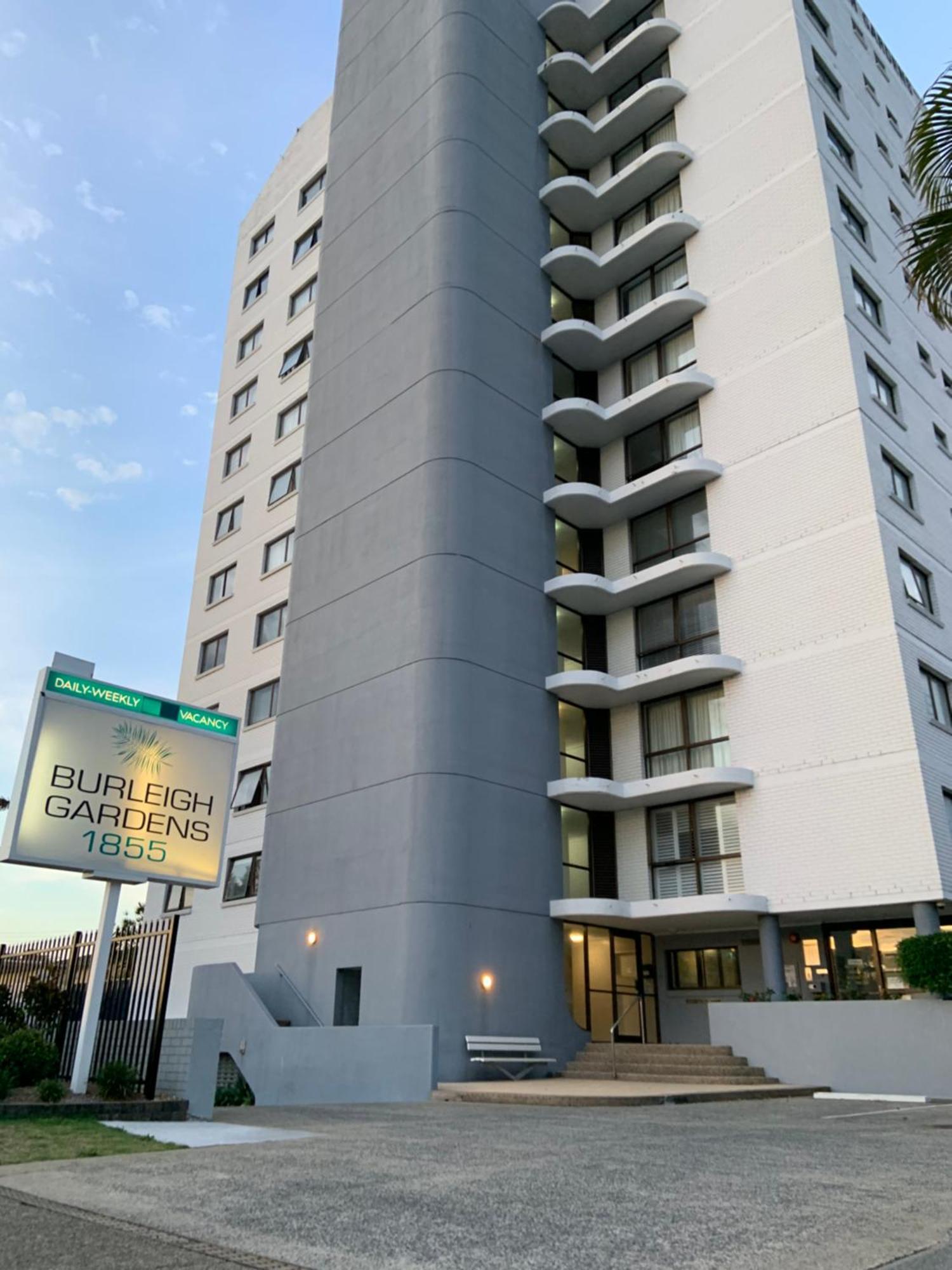 Burleigh Gardens North Hi-Rise Holiday Apartments Guldkusten Exteriör bild